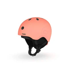 Kask narciarski zimowy S-M dzieci 3+ Peach