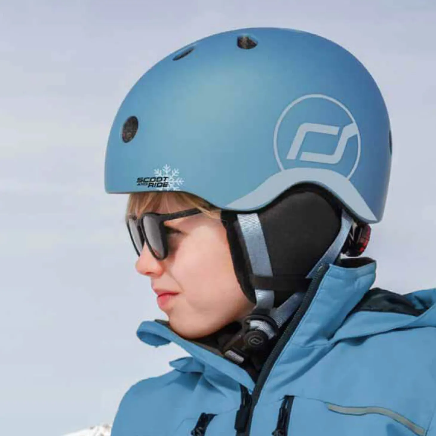 Kask narciarski zimowy XXS-S dzieci 1+ Steel