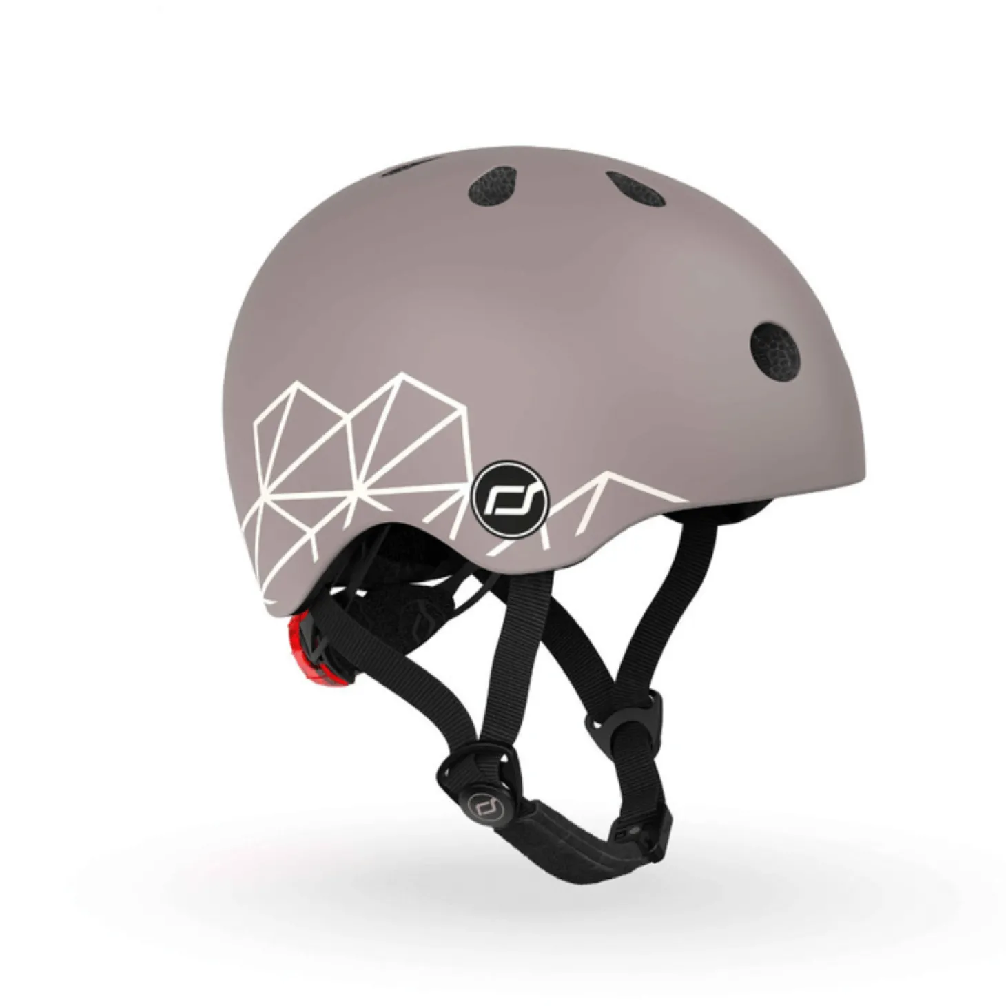 Kask XXS-S dla dzieci 1-5 lat Brown Lines