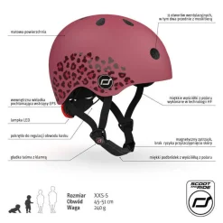 Kask XXS-S dla dzieci 1-5 lat Wildcat