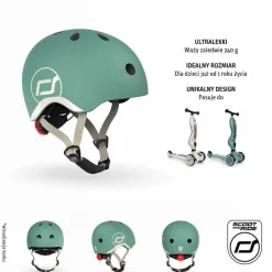 Kask XXS-S dla dzieci 1rż+ Forest