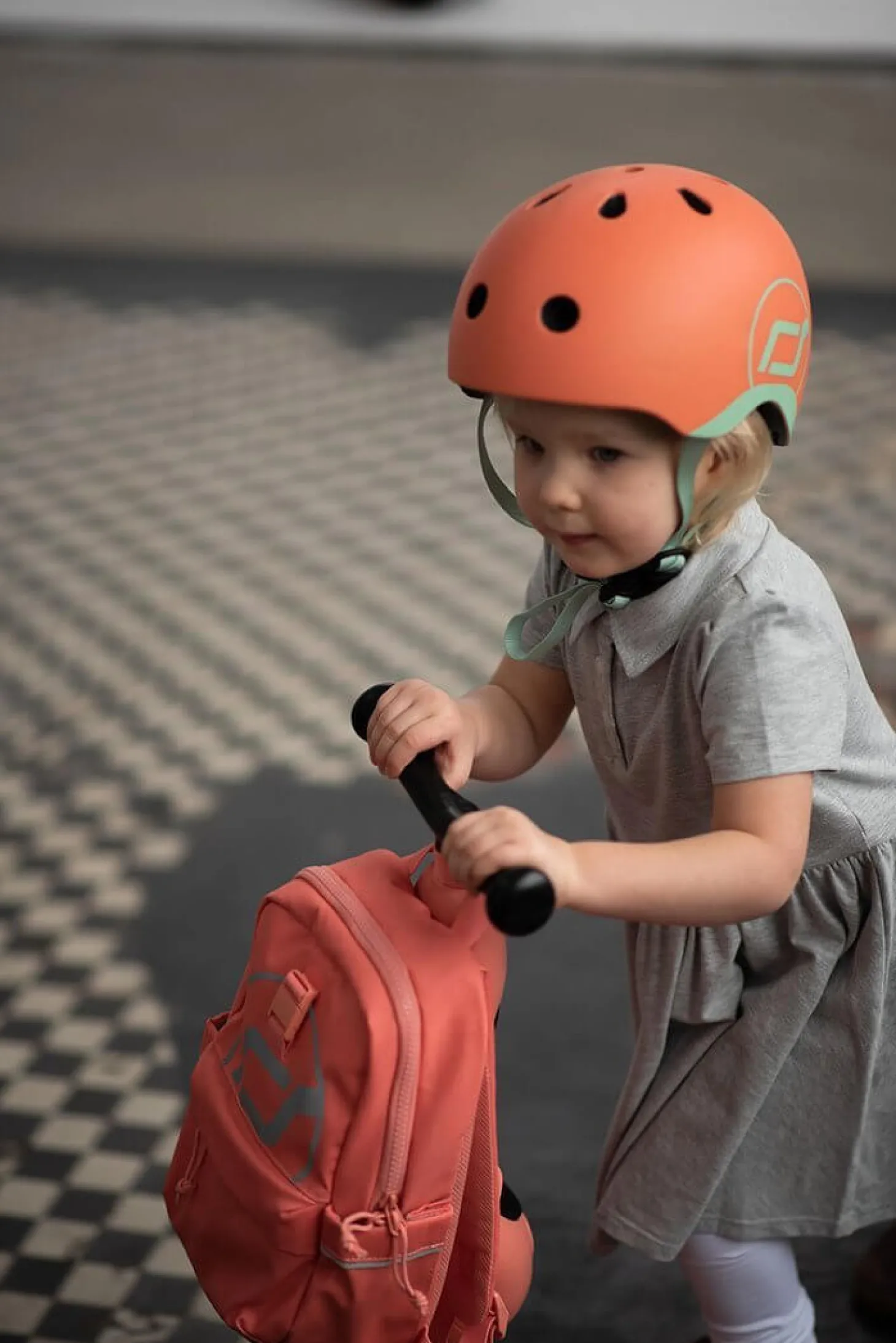 Kask XXS-S dla dzieci 1rż+ Peach