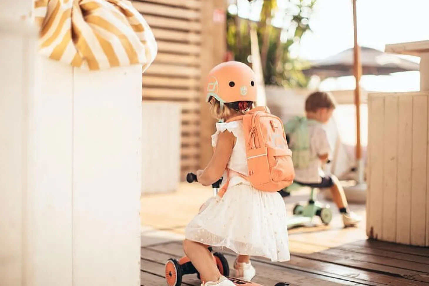 Kask XXS-S dla dzieci 1rż+ Peach