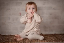 Kauczukowy gryzak z grzechotką - Motyl