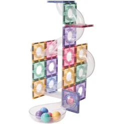 Klocki magnetyczne Ball Run Creative Pack Pastel - 70 el.