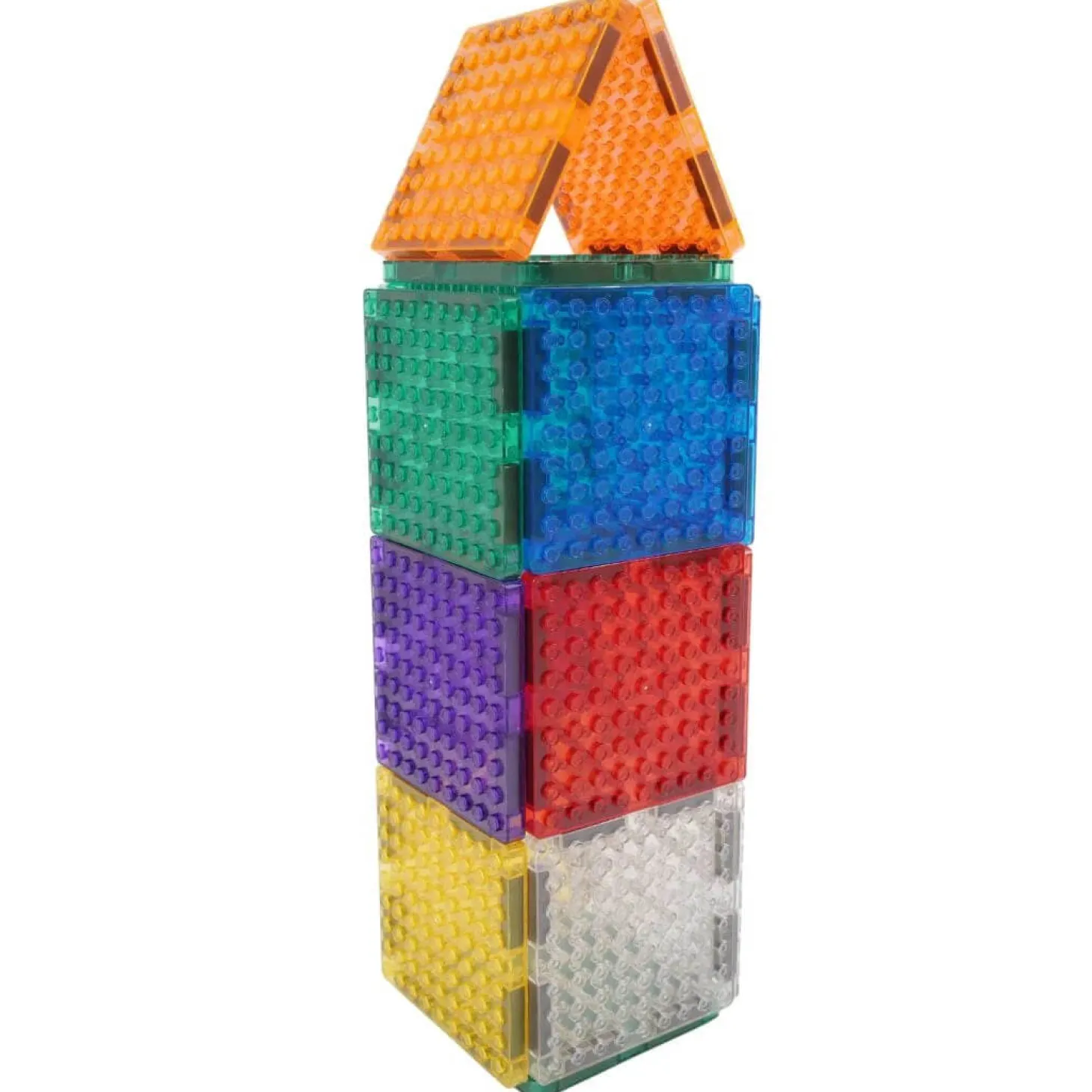 Klocki magnetyczne Brick Tiles Pack Intense - 16 el.