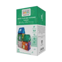 Klocki magnetyczne Brick Tiles Pack Intense - 16 el.