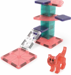 Klocki Magnetyczne Cat Tree 13 el.