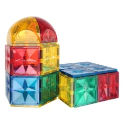 Klocki magnetyczne Curved Dome Pack Intense - 47 el.