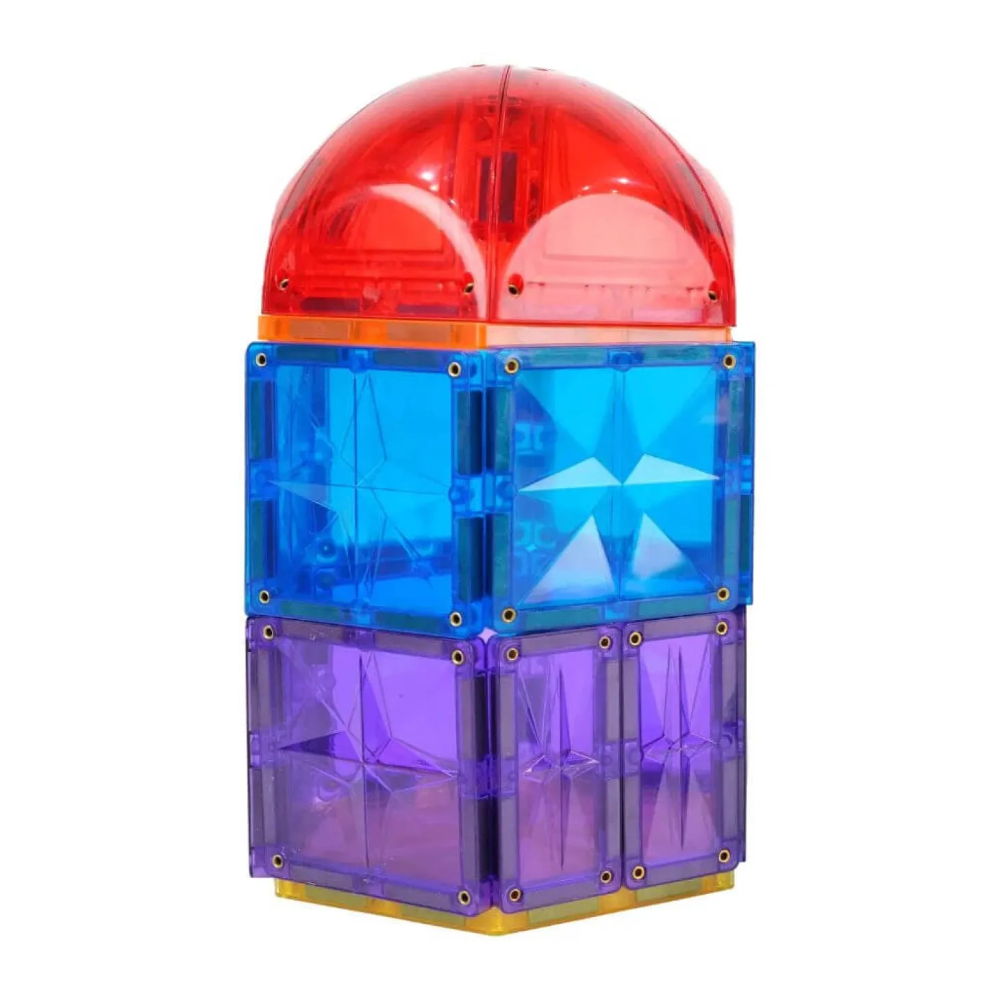 Klocki magnetyczne Curved Dome Pack Intense - 47 el.