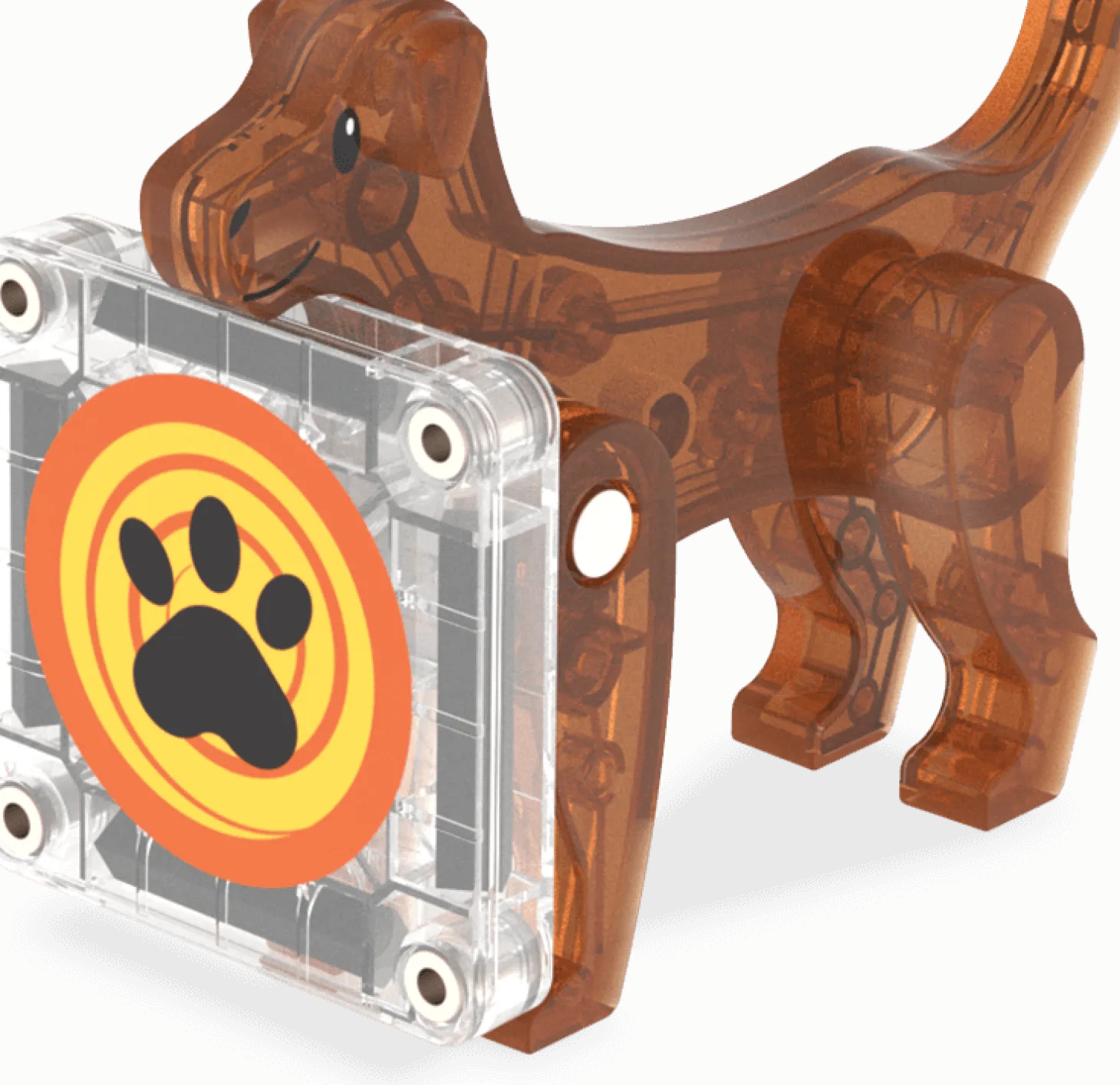 Klocki Magnetyczne Dog House 13 el.