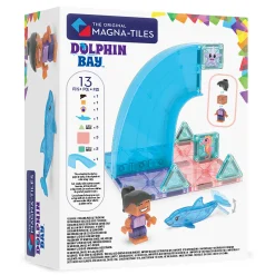 Klocki Magnetyczne Dolphin Bay, 13 el.