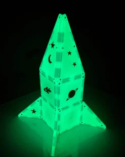 Klocki magnetyczne Glow 16 el.