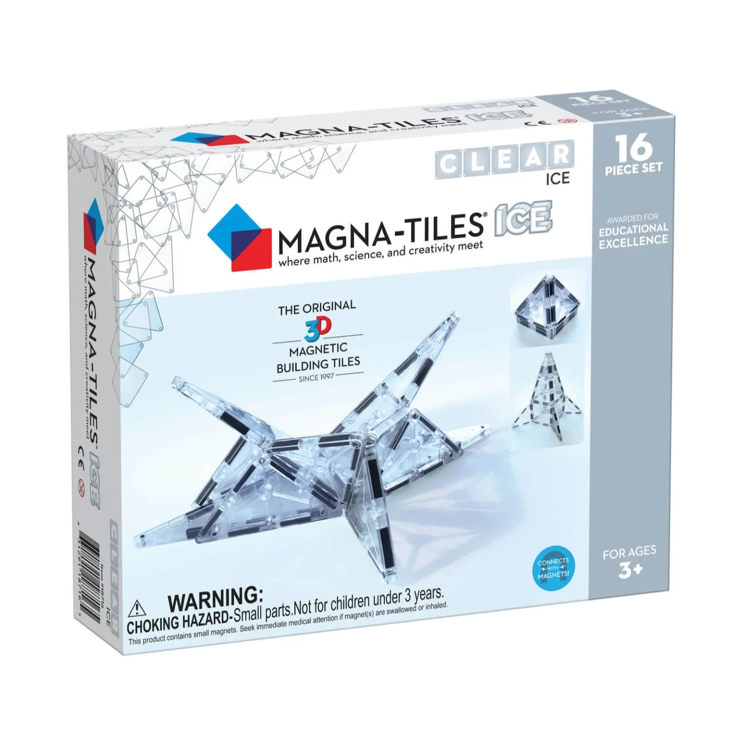 Klocki magnetyczne ICE 16 el.