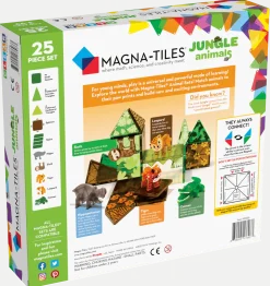 Klocki Magnetyczne Jungle Animals 25 el.