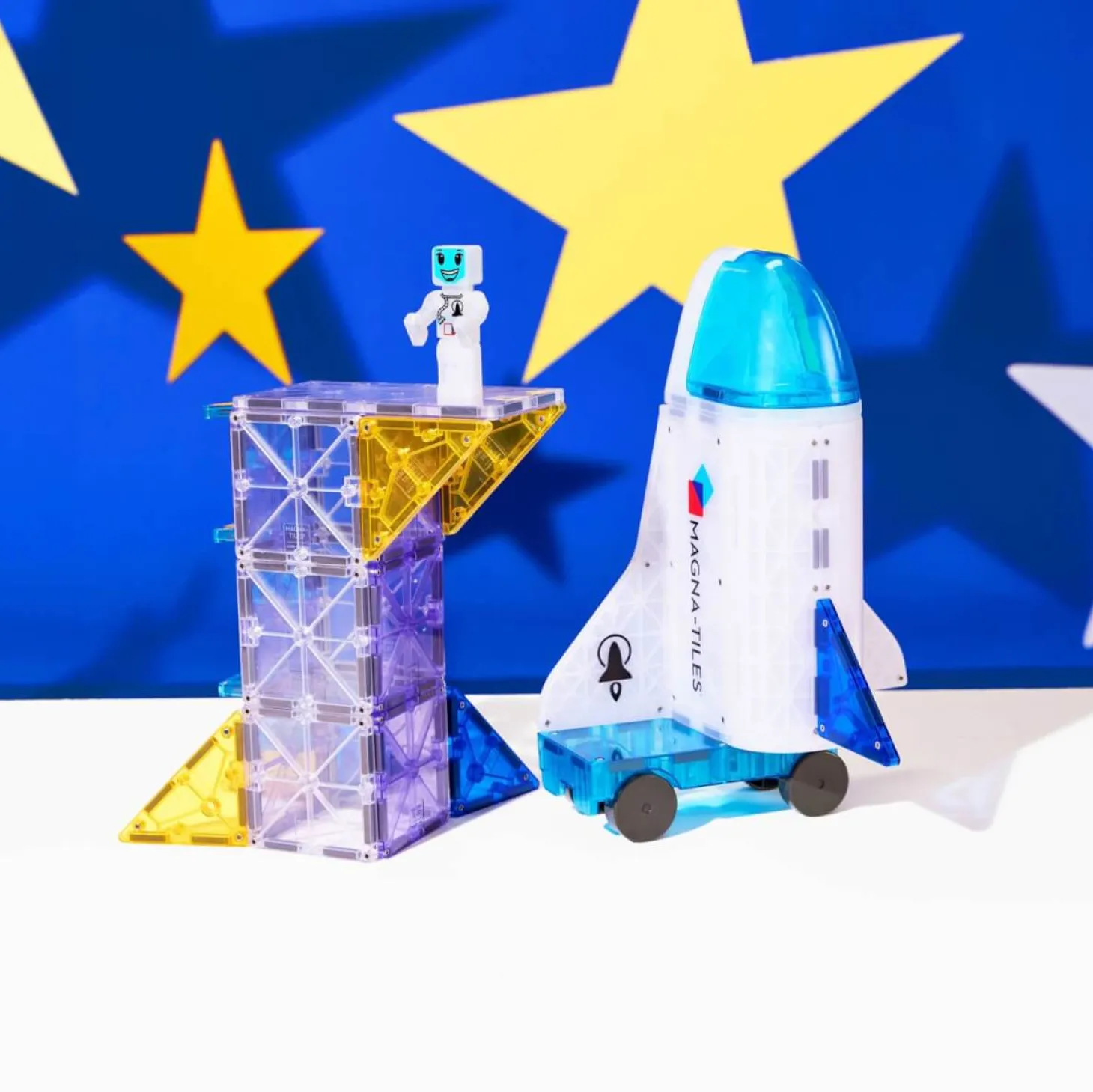 Klocki Magnetyczne Kosmos 32 el.