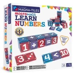 Klocki Magnetyczne Learn Numbers 56 el.