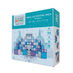 Klocki magnetyczne Mega Ice Crystal Pack - 180 el.
