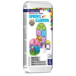 Klocki Magnetyczne microMAGS Spring Garden Travel 24 el.