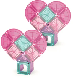 Klocki Magnetyczne microMAGS Heart to Heart Travel 26 el.