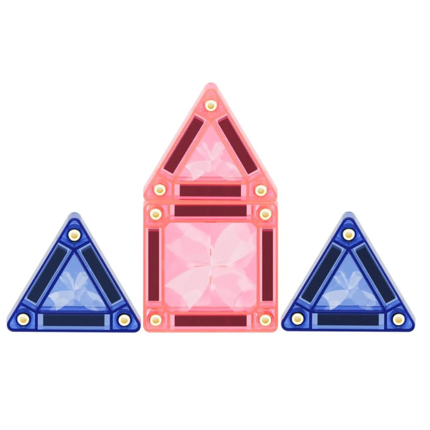 Klocki magnetyczne Mini Tiles Pack Pastel 28 el.