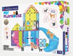 Klocki Magnetyczne Pet Playhouse 50 el.
