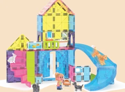 Klocki Magnetyczne Pet Playhouse 50 el.