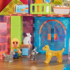 Klocki Magnetyczne Pet Playhouse 50 el.