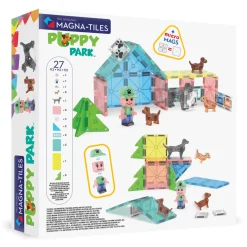 Klocki Magnetyczne Puppy Park 27 el.