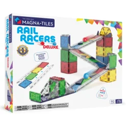 Klocki magnetyczne Rail Racers XL 90 el.