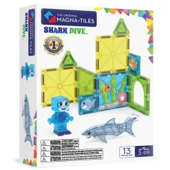 Klocki Magnetyczne Shark Dive, 13 el.