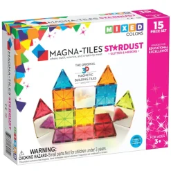 Klocki Magnetyczne Stardust 15 el.