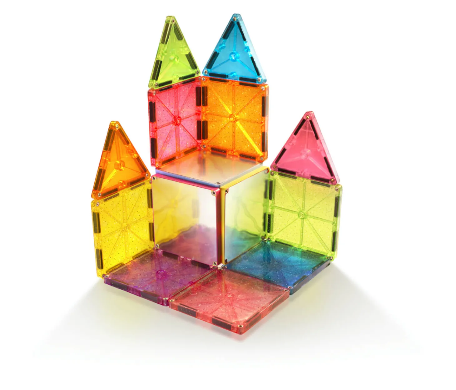 Klocki Magnetyczne Stardust 15 el.