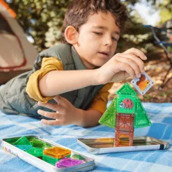 Klocki Magnetyczne Travel Treehouse 24 el.