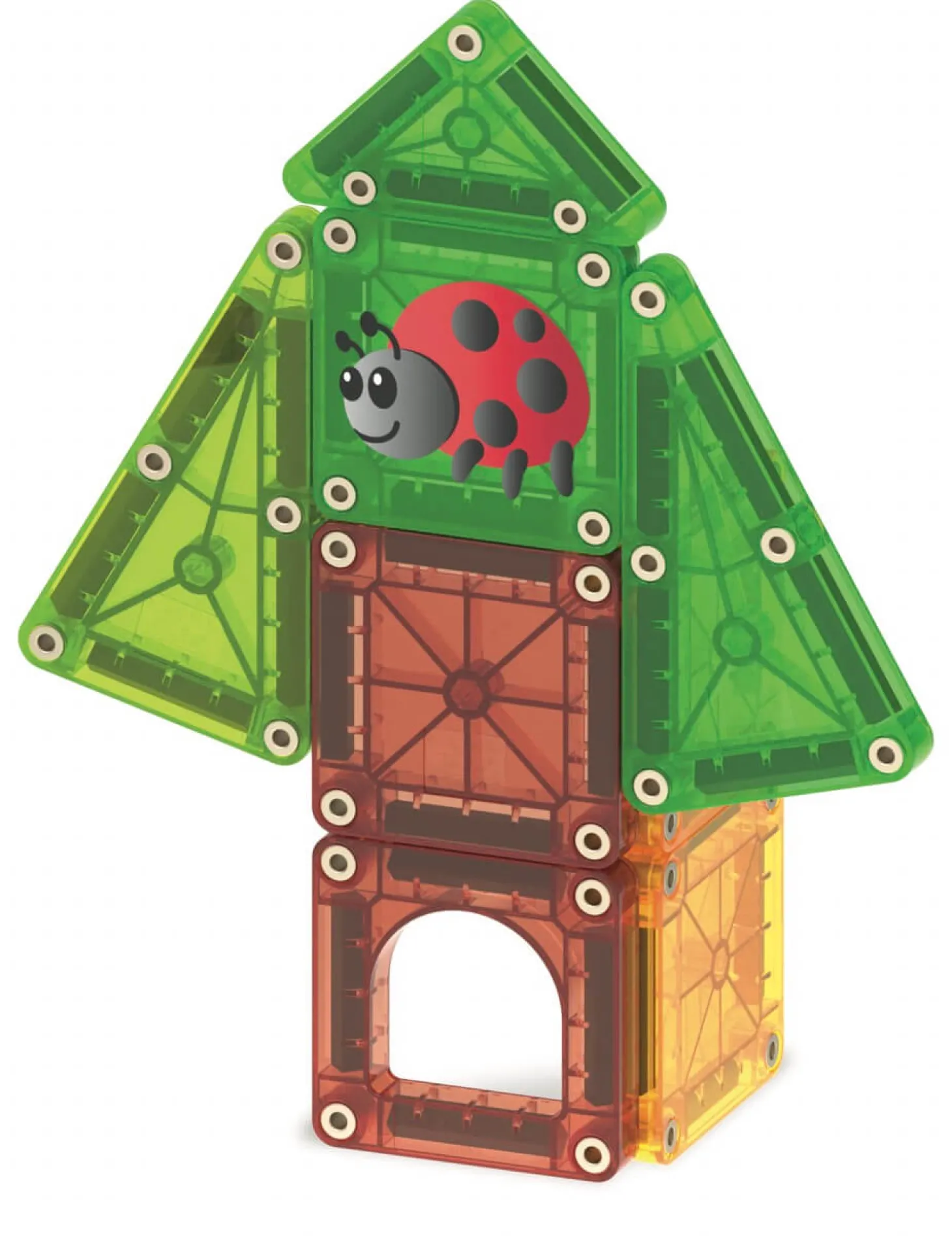 Klocki Magnetyczne Travel Treehouse 24 el.
