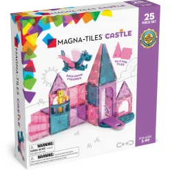 Klocki Magnetyczne Zamek 25 el.