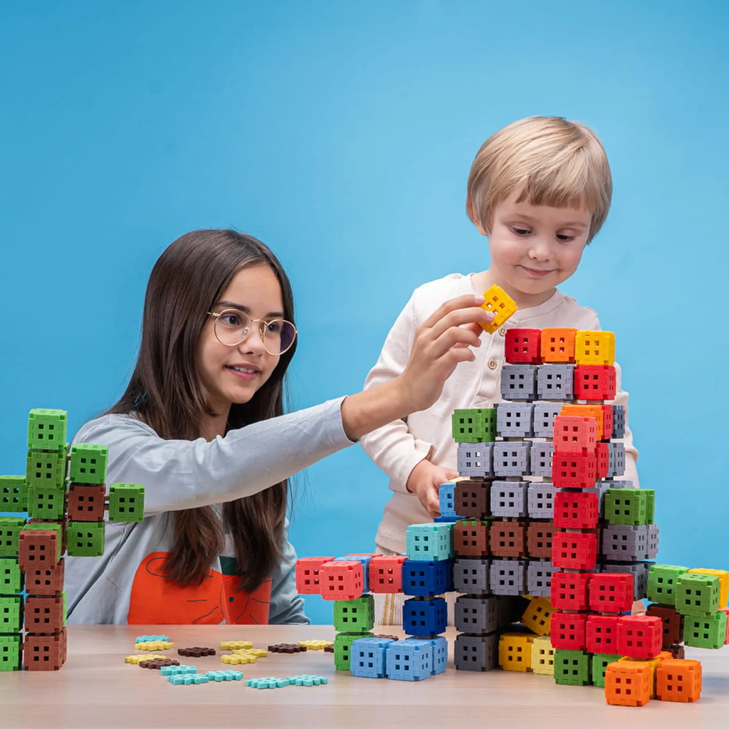 Klocki Mini Waffle Blocks 142el.