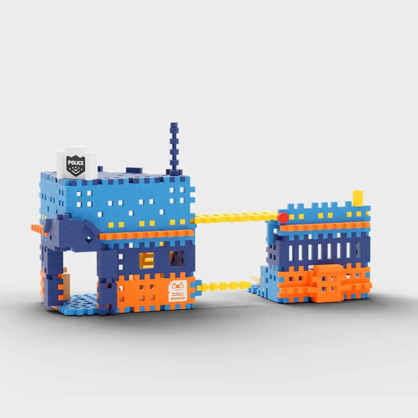 Klocki MINI Waffle City Posterunek Policji 280 el.