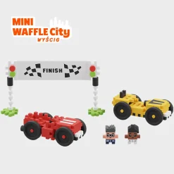Klocki Mini Waffle City Wyścig 80el.
