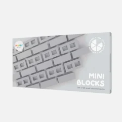 Klocki silikonowe do zabaw sensorycznych mini - pustaki
