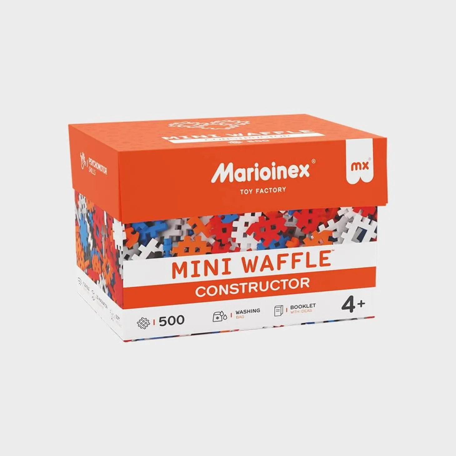 Klocki Waffle MINI Konstruktor 500 szt.