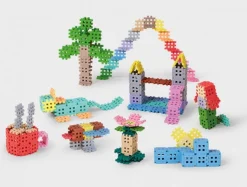 Klocki waffle MINI pastel 300 szt.
