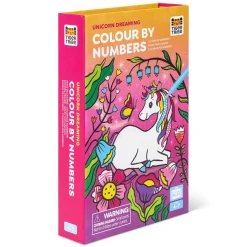 Kolorowanie po numerach - Jednorożce