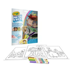 Kolorowanka dla dzieci i 4 niebrudzące magiczne flamastry Color Wonder Mess Free Toy Story 3+