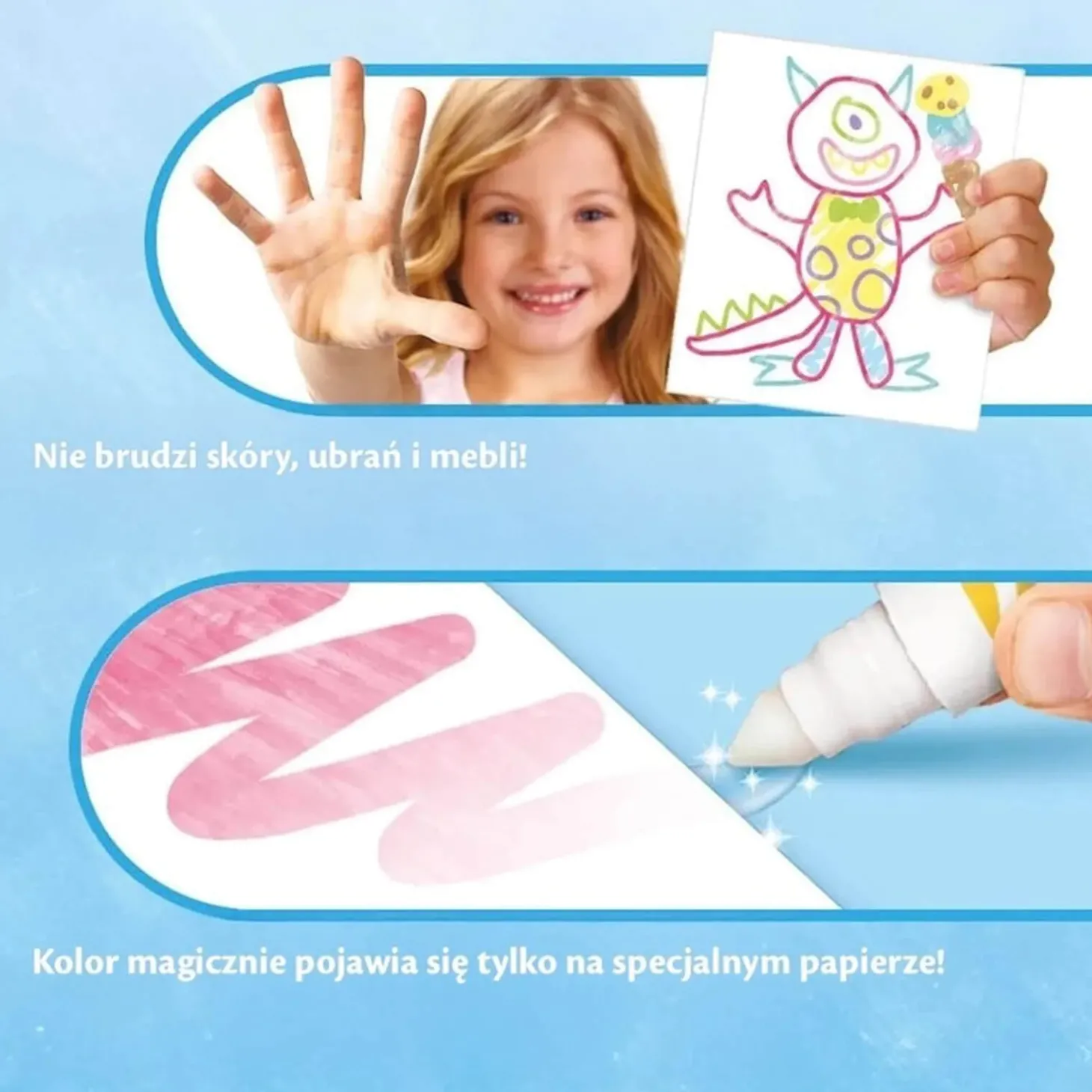 Kolorowanka dla dzieci i 4 niebrudzące magiczne flamastry Color Wonder Mess Free Spidey i super-kumple 3+