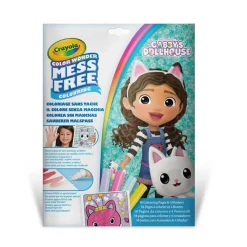 Kolorowanka dla dzieci i 4 niebrudzące magiczne flamastry Color Wonder Mess Free Koci Domek Gabi 3+