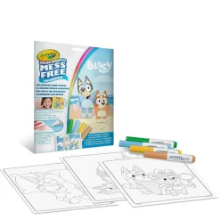 Kolorowanka dla dzieci i 4 niebrudzące magiczne flamastry Color Wonder Mess Free Bluey 3+