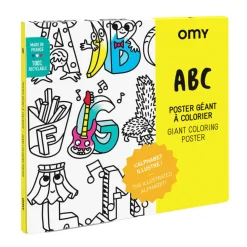 Kolorowanka 100x70cm ALFABET