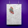 Kolorowanka 100x70cm MAGICZNA UCZELNIA