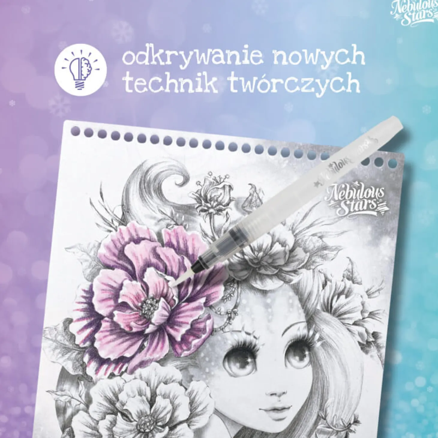 Kolorowanki z czarnymi kartkami i pisakami M Isadora